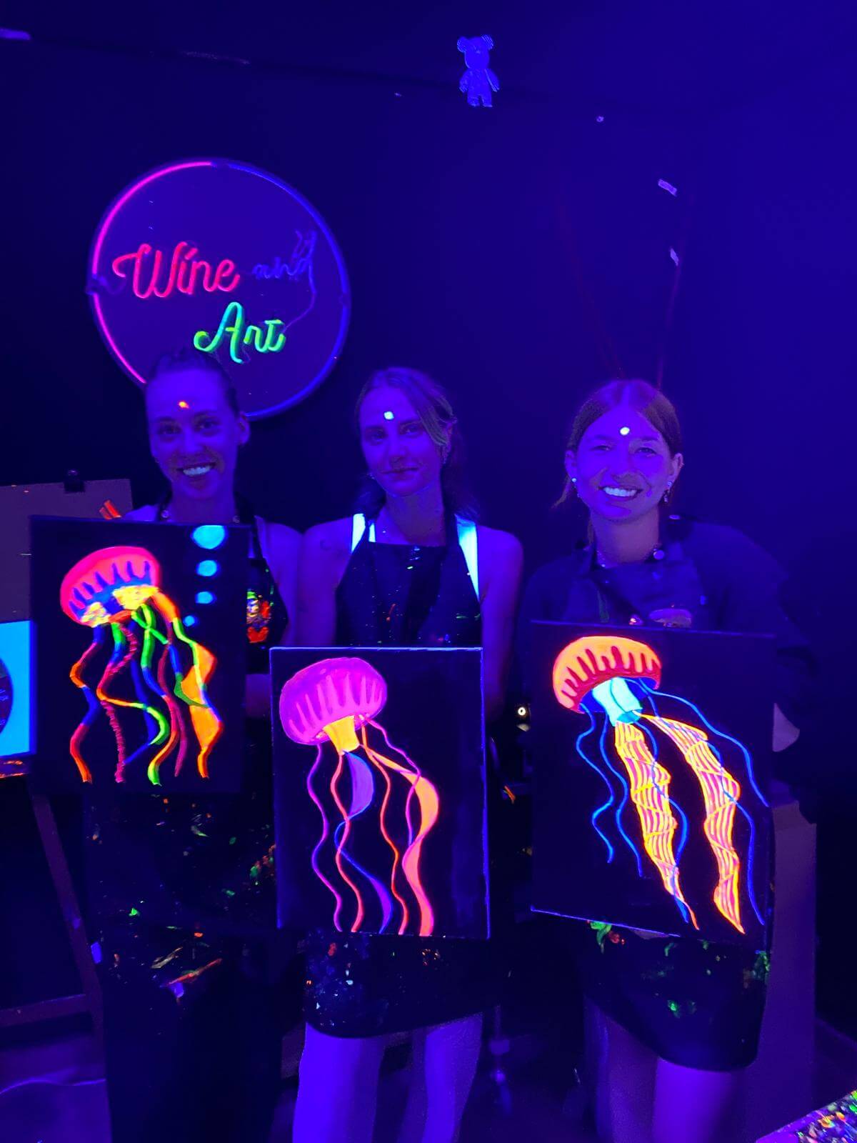 Reduce el estrés con los talleres art and wine