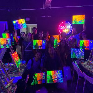 Pintura y Vino en Barcelona