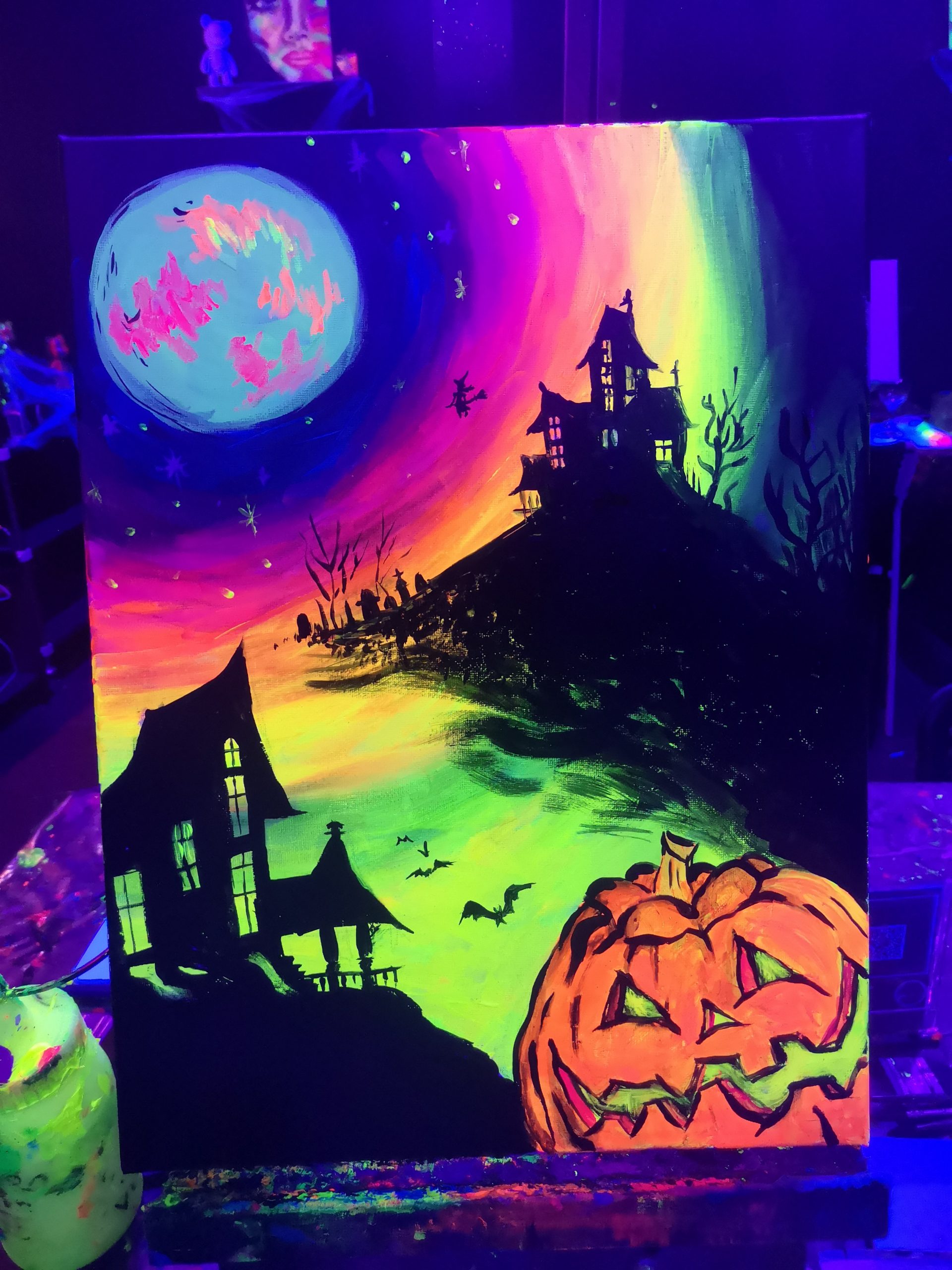 Taller de Wine and Art: Halloween Party