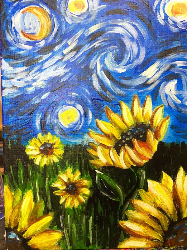 Pintar un cuadro Barcelona: Los Girasoles de Vincent Van Gogh