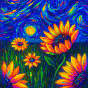 Taller Los Girasoles Neón en Wine and Art Barcelona