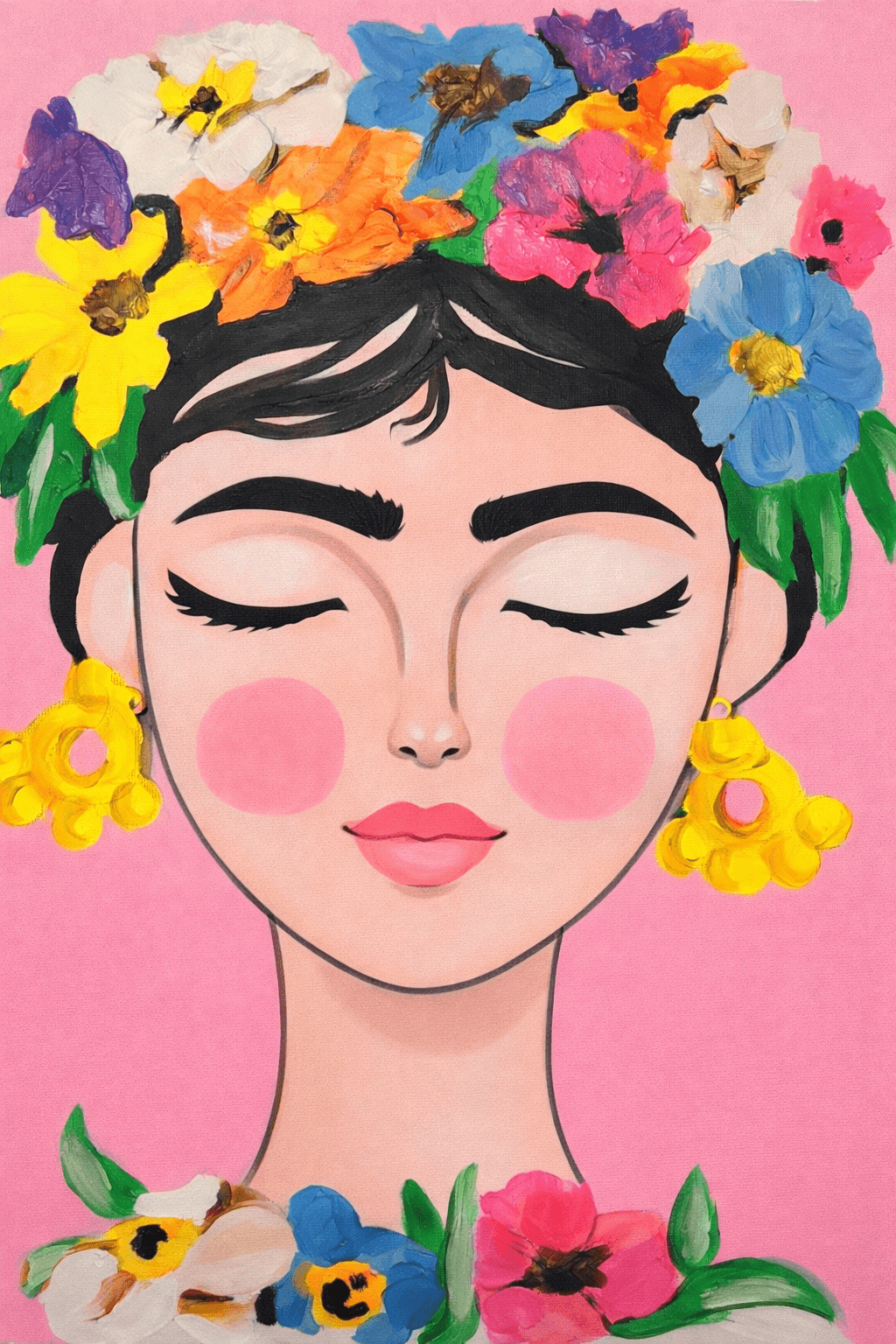 Frida Kahlo – Wine and Art Barcelona